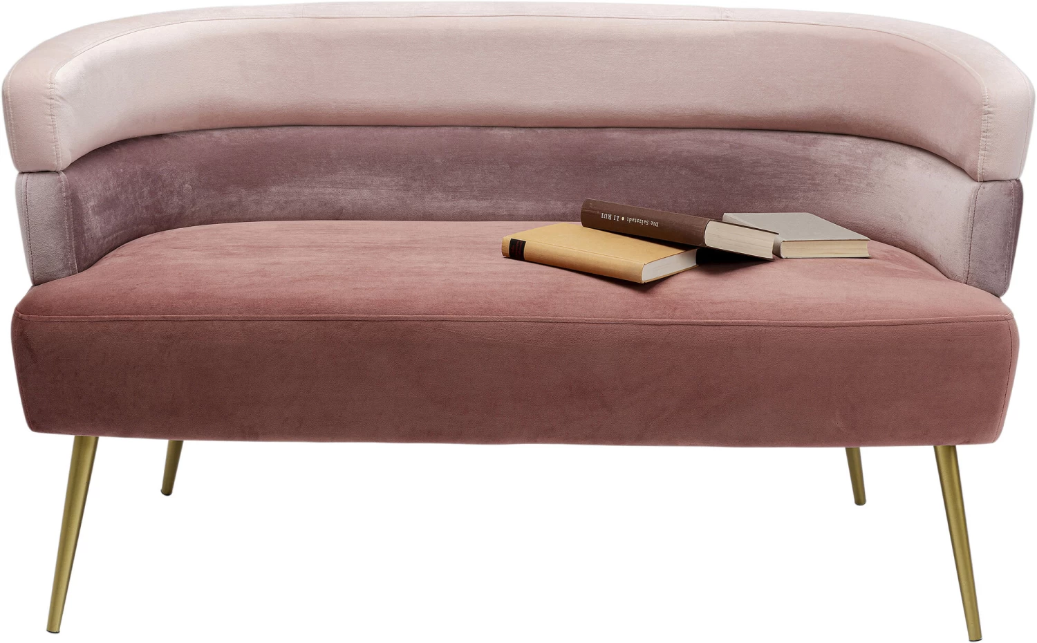Sofa Sandwich 2-Sitzer Rosa – Bild 8