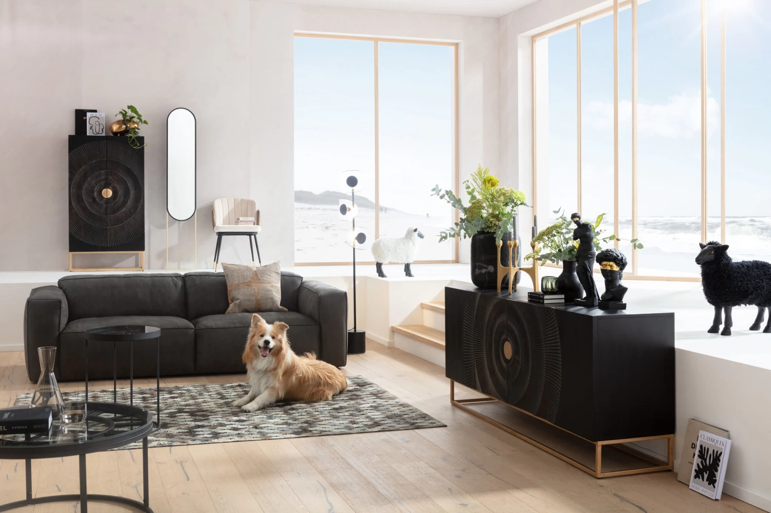 Sideboard Madeira Dunkel 177x75cm – Bild 6