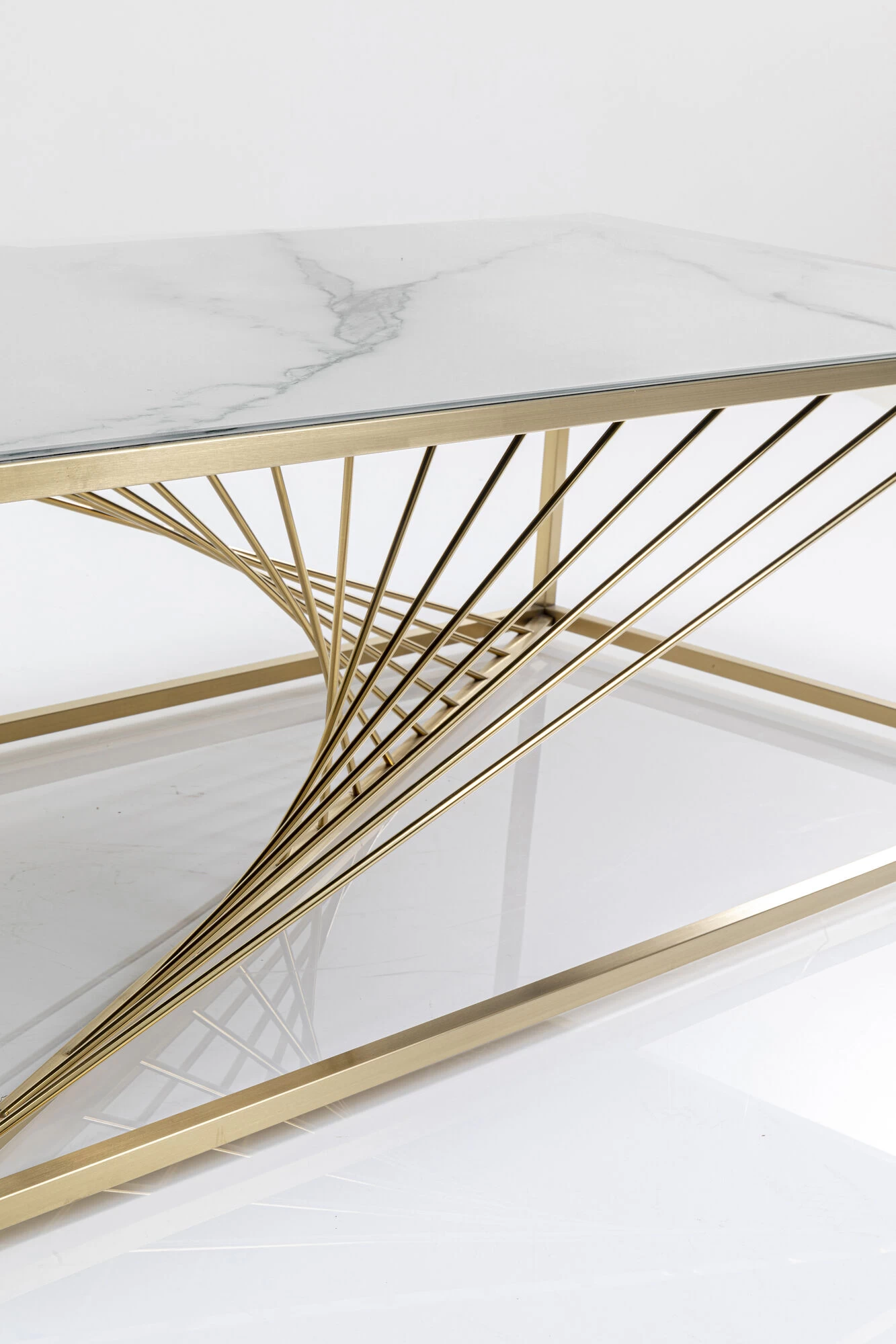 Couchtisch Art Marble Glass 140x70cm – Bild 6