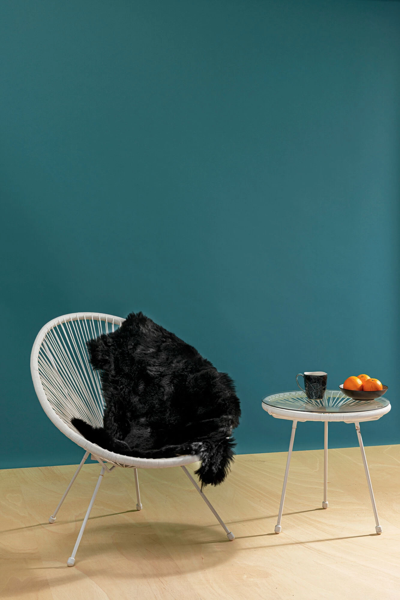 Beistelltisch Acapulco Mono Weiß – Bild 2