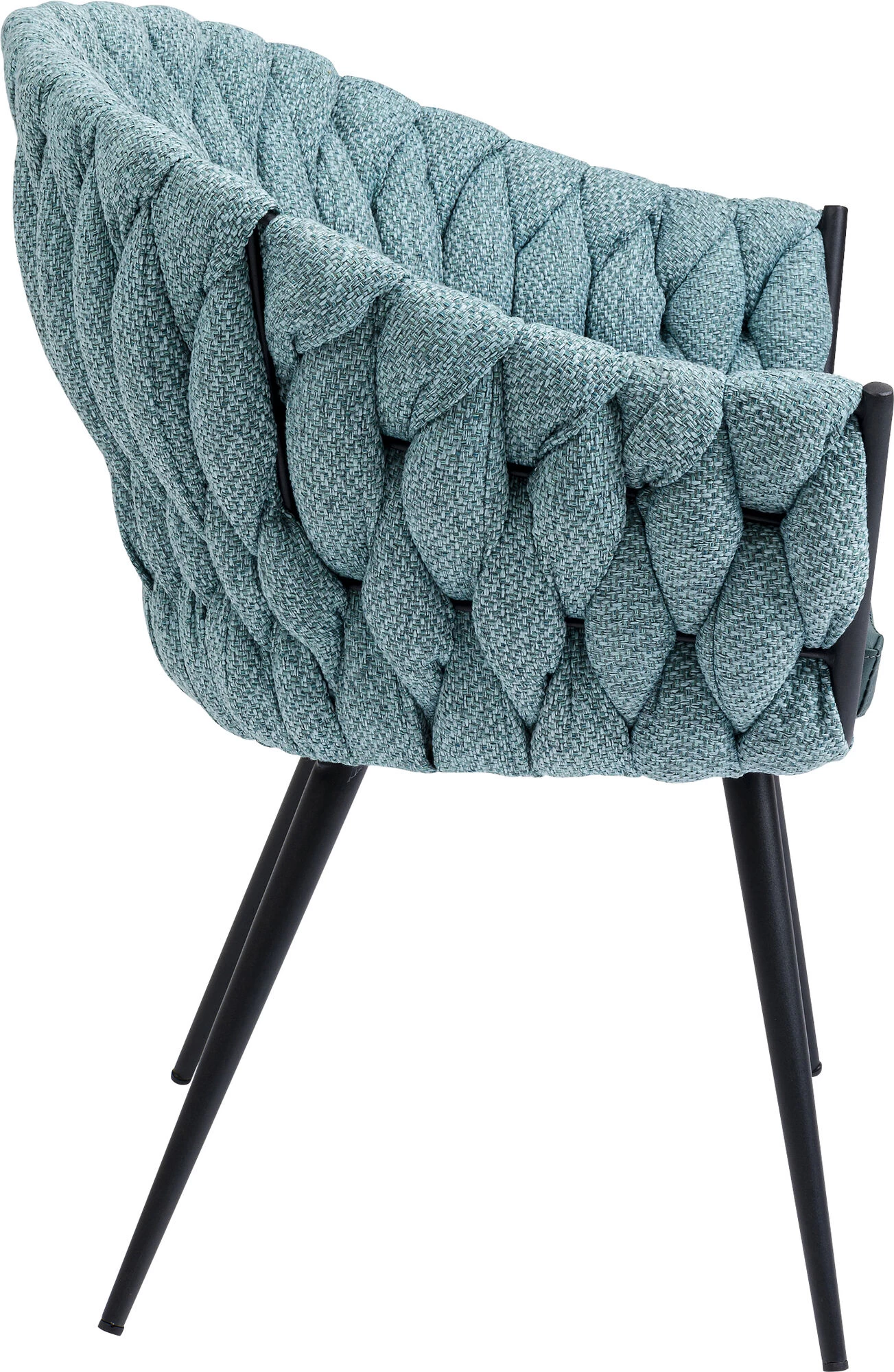 Armlehnstuhl Knot Petrol – Bild 2