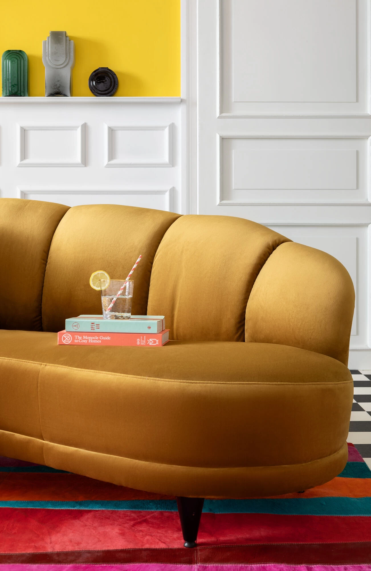 Sofa Dschinn 3-Sitzer Amber 233cm – Bild 10