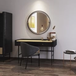 Spiegel Betsy Frame Round Metal 90Ø