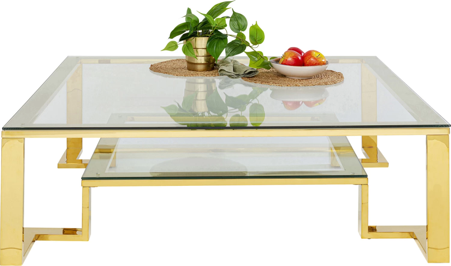 Couchtisch Gold Rush 120x120cm – Bild 4