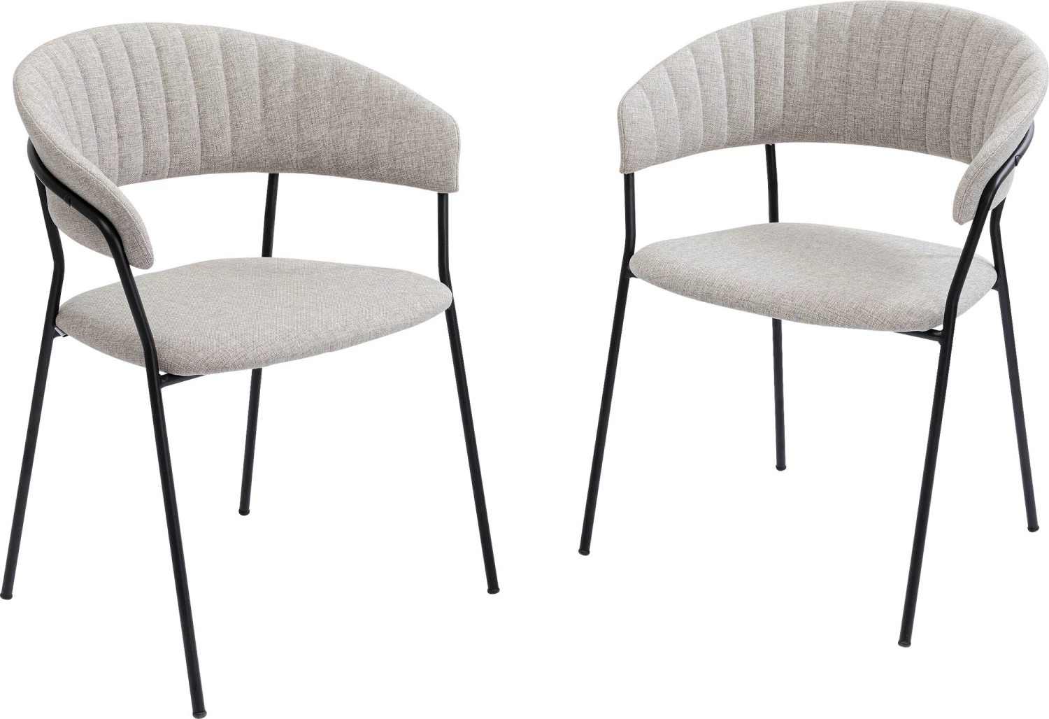 Armlehnstuhl Belle Beige (2/Set) – Bild 15