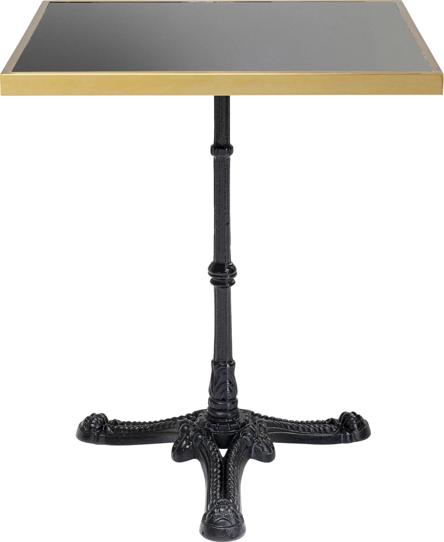 Bistrotisch Kaffeehaus Rim Square Schwarz 60x60 – Bild 5