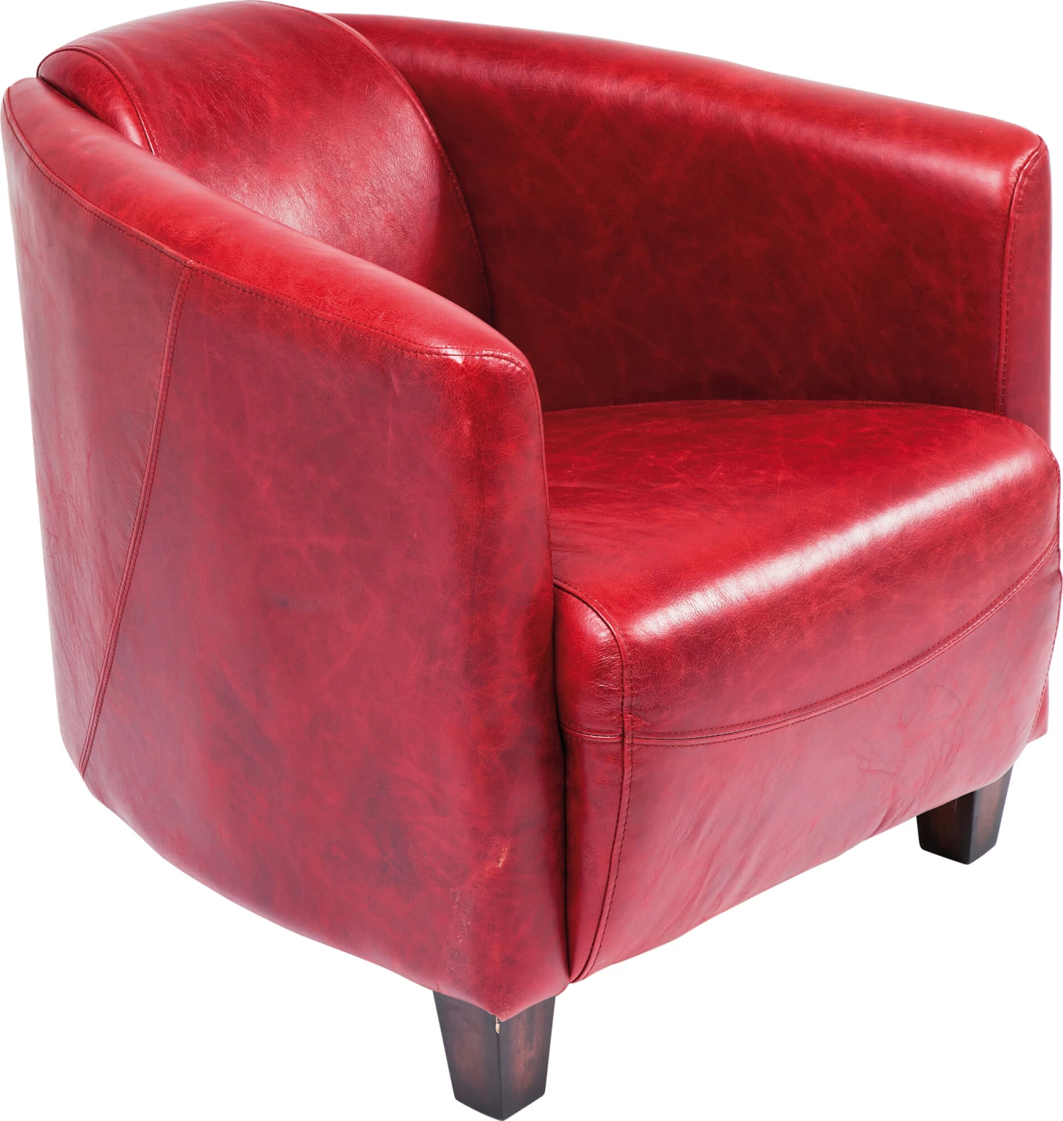 Sessel Cigar Lounge Red – Bild 4