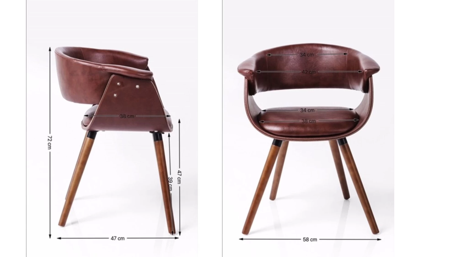 Armlehnstuhl Monaco Nougat – Bild 11