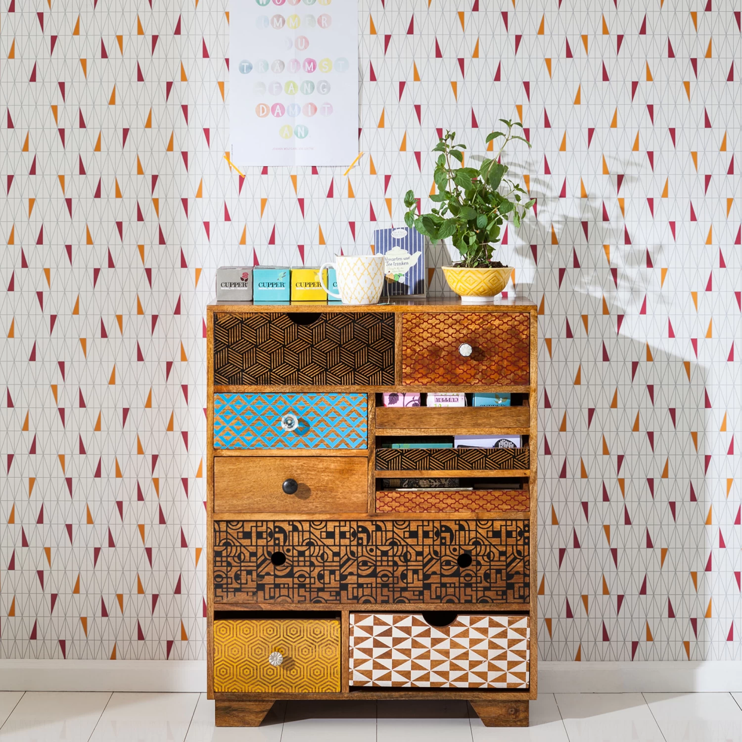 Kommode Soleil 10 Schübe