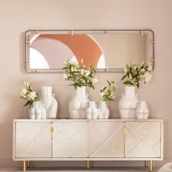 Spiegel Betsy Frame Rectangular Metal 55x165cm