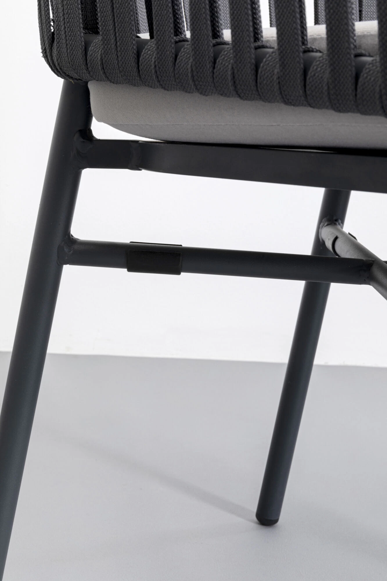 Armlehnstuhl Santanyi Dunkelgrau – Bild 9