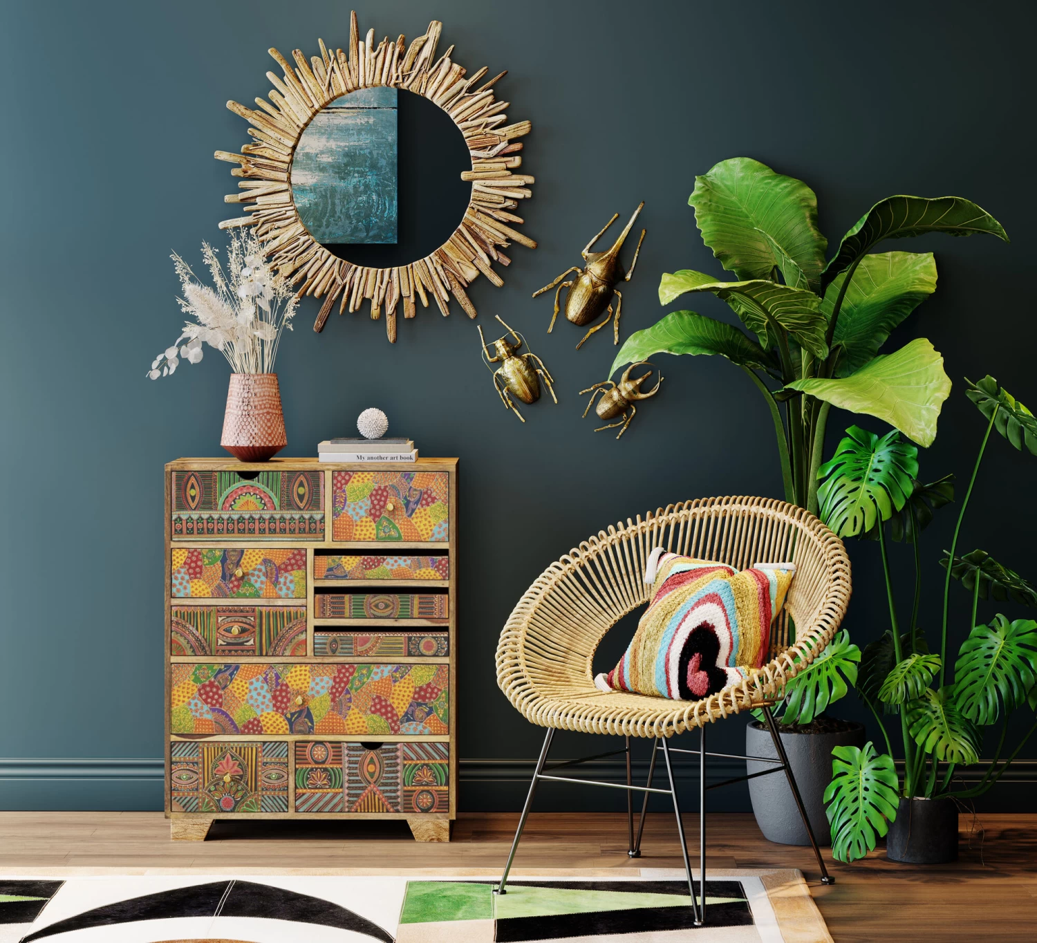 Kommode Paradise 68x88cm – Bild 2