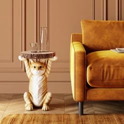 Beistelltisch Animal Ms Cat Ø33cm