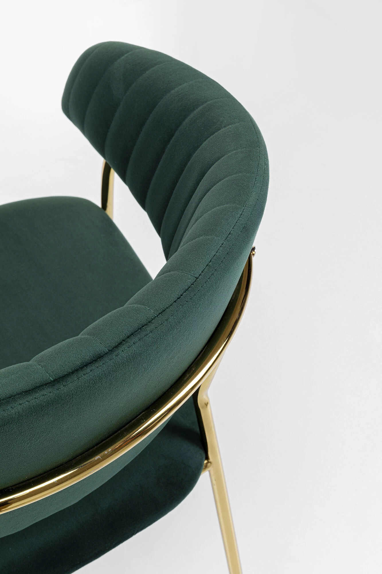 Armlehnstuhl Belle Velvet Grün (2/Set) – Bild 10