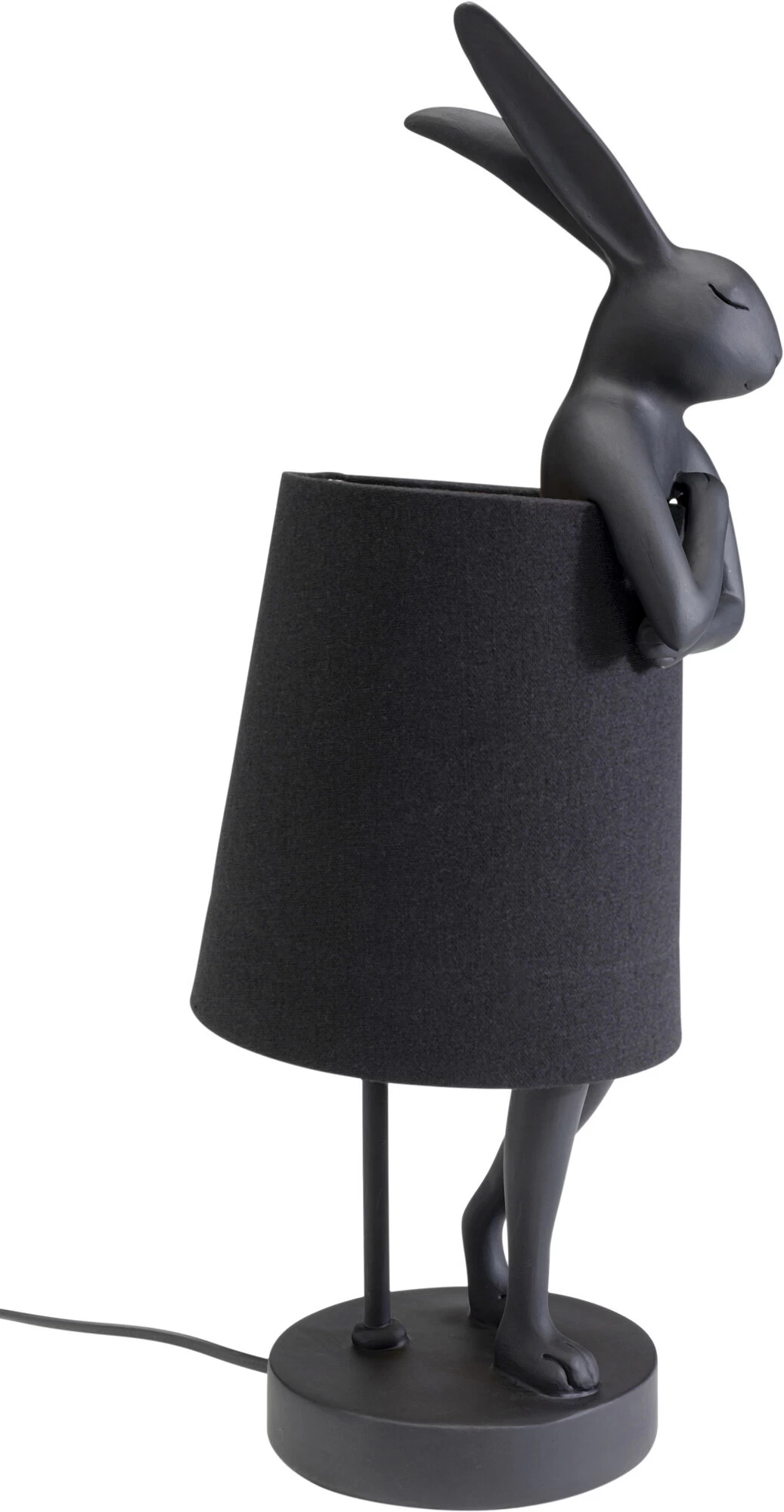 Tischleuchte Animal Rabbit Matt Schwarz 50cm – Bild 4