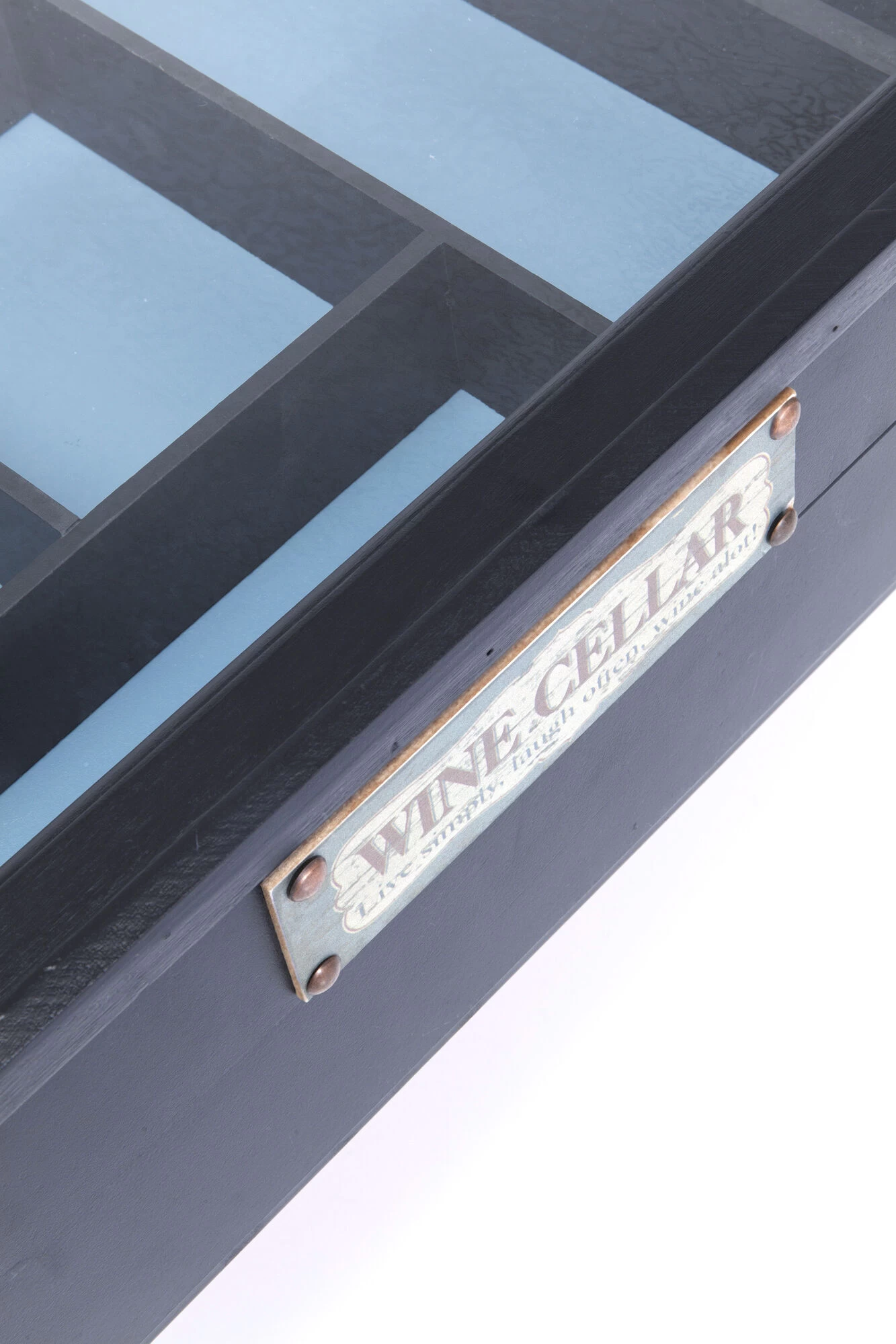 Couchtisch Collector Schwarz 122x55cm – Bild 16