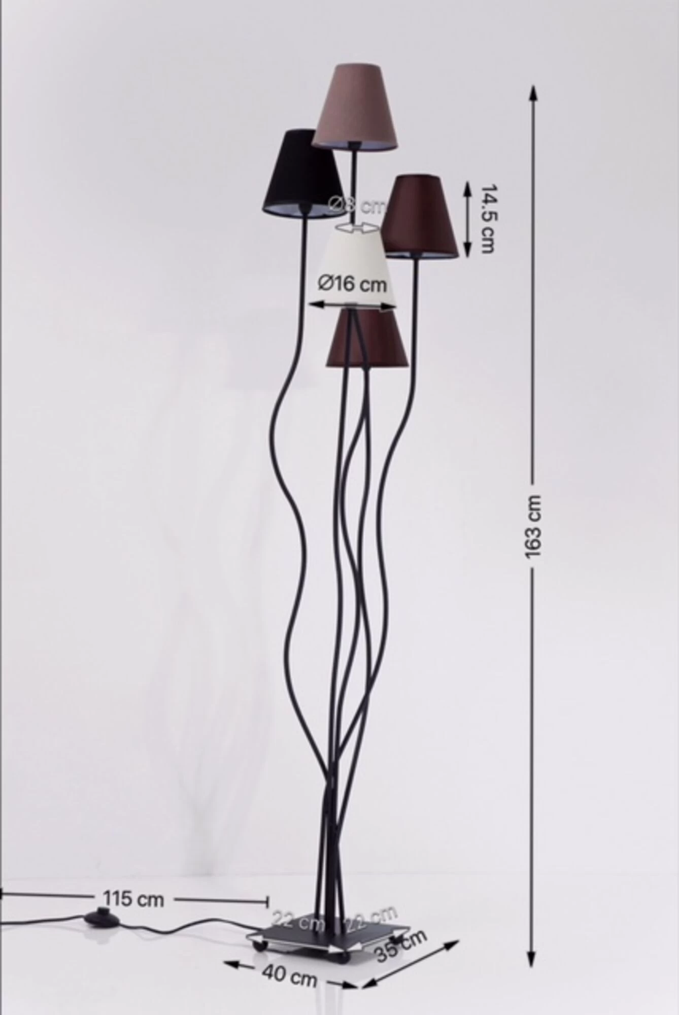 Stehleuchte Flexible Mocca Cinque – Bild 11