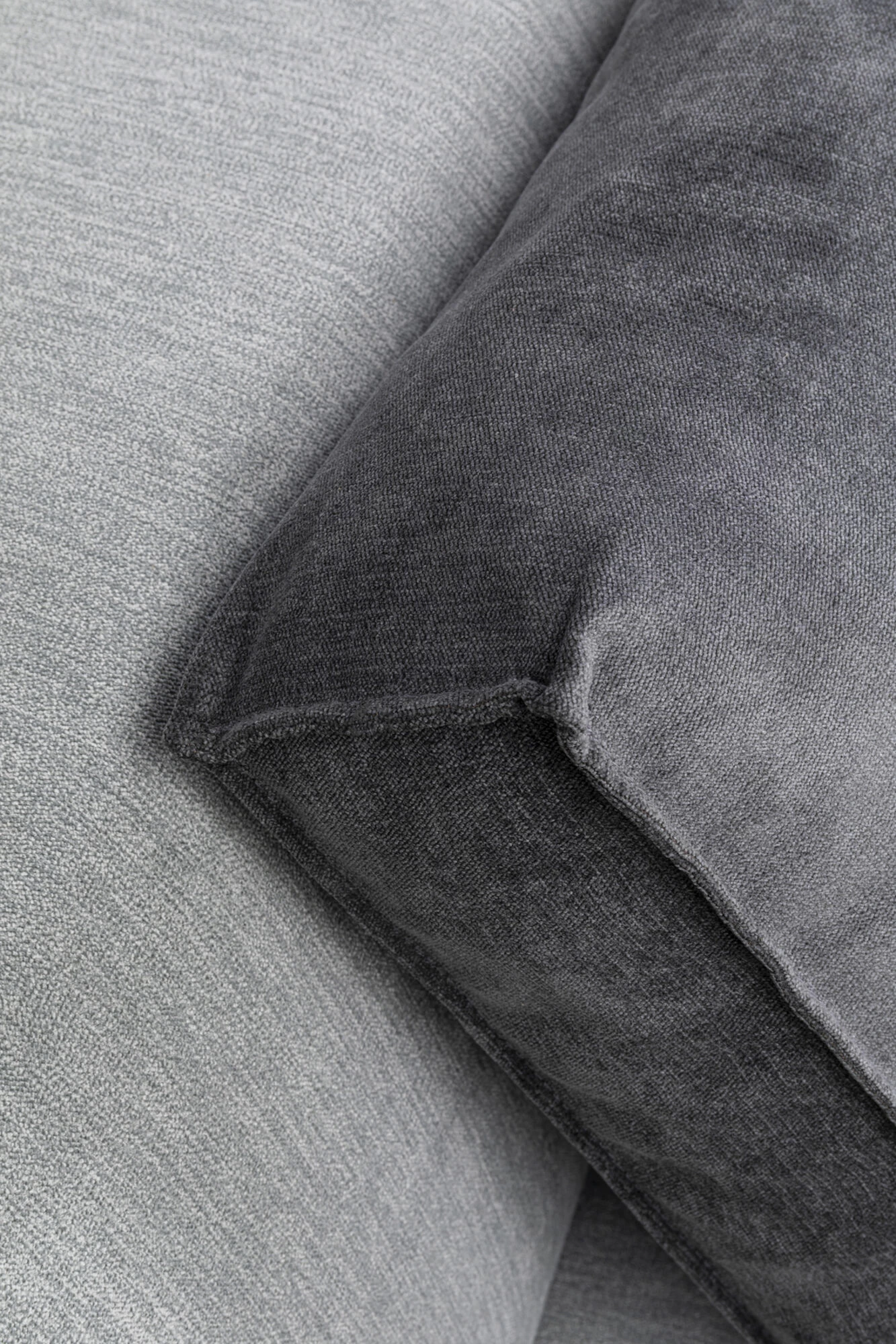 Infinity Ottomane Semi Elements Grau Rechts – Bild 10