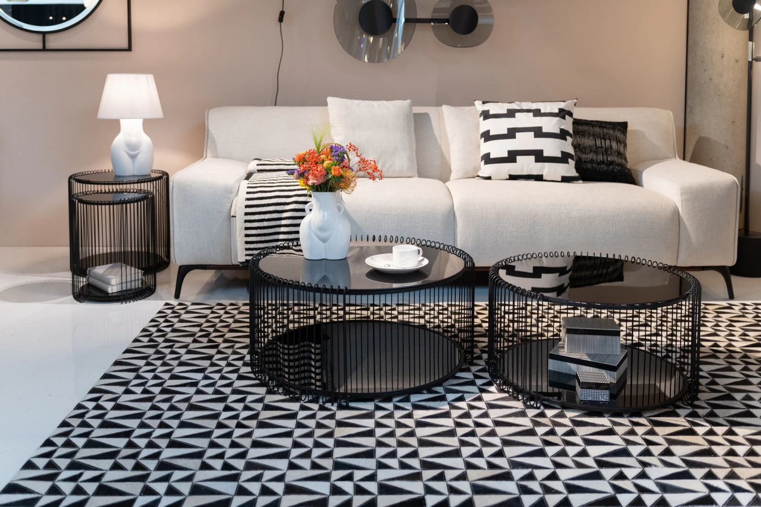 Beistelltisch Wire Double Schwarz (2/Set) â Bild 4