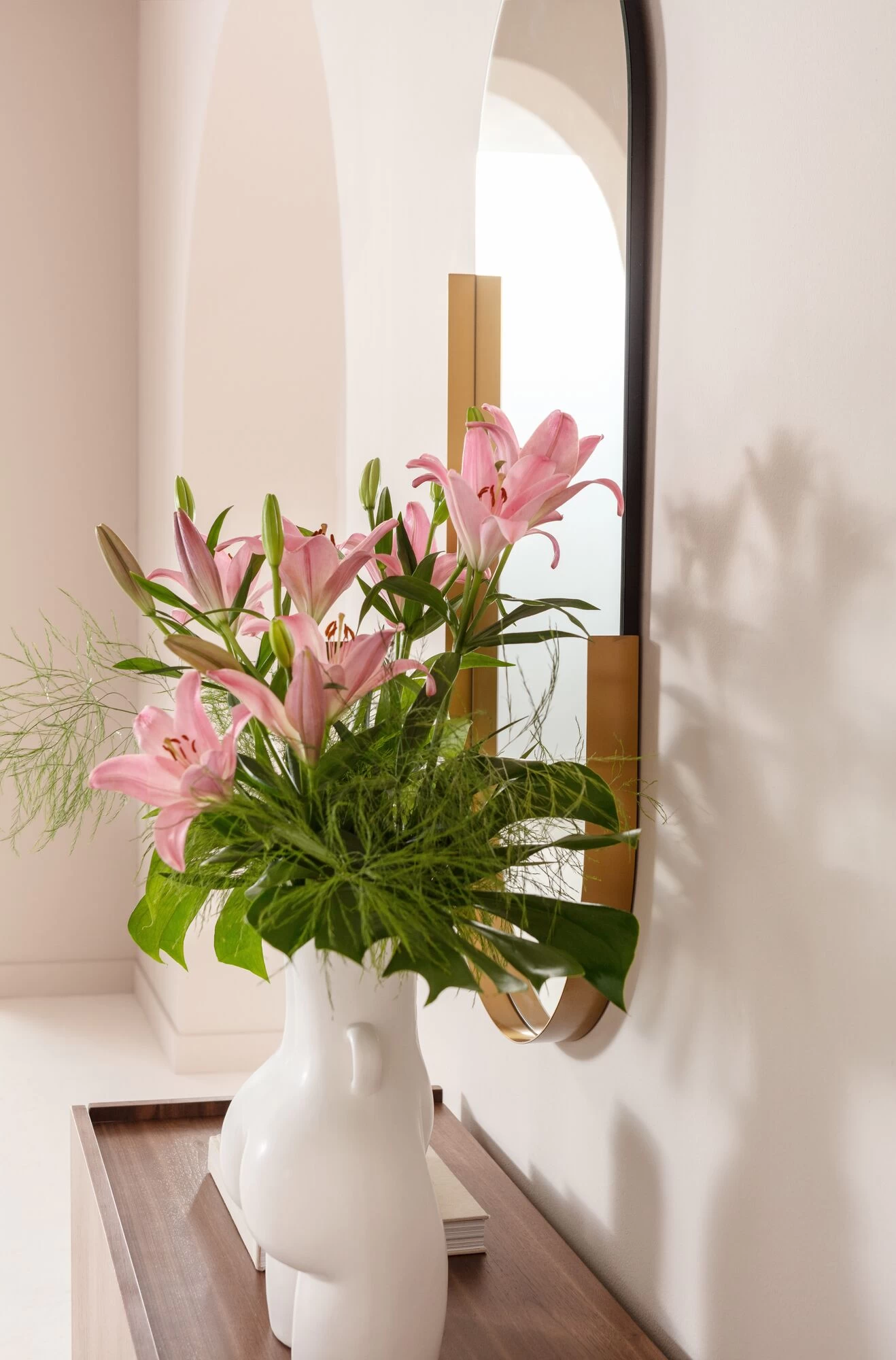 Spiegel Hipster Oval 50x114cm – Bild 3