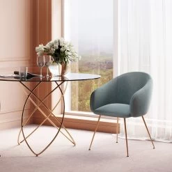 Armlehnstuhl Lorena Türkis