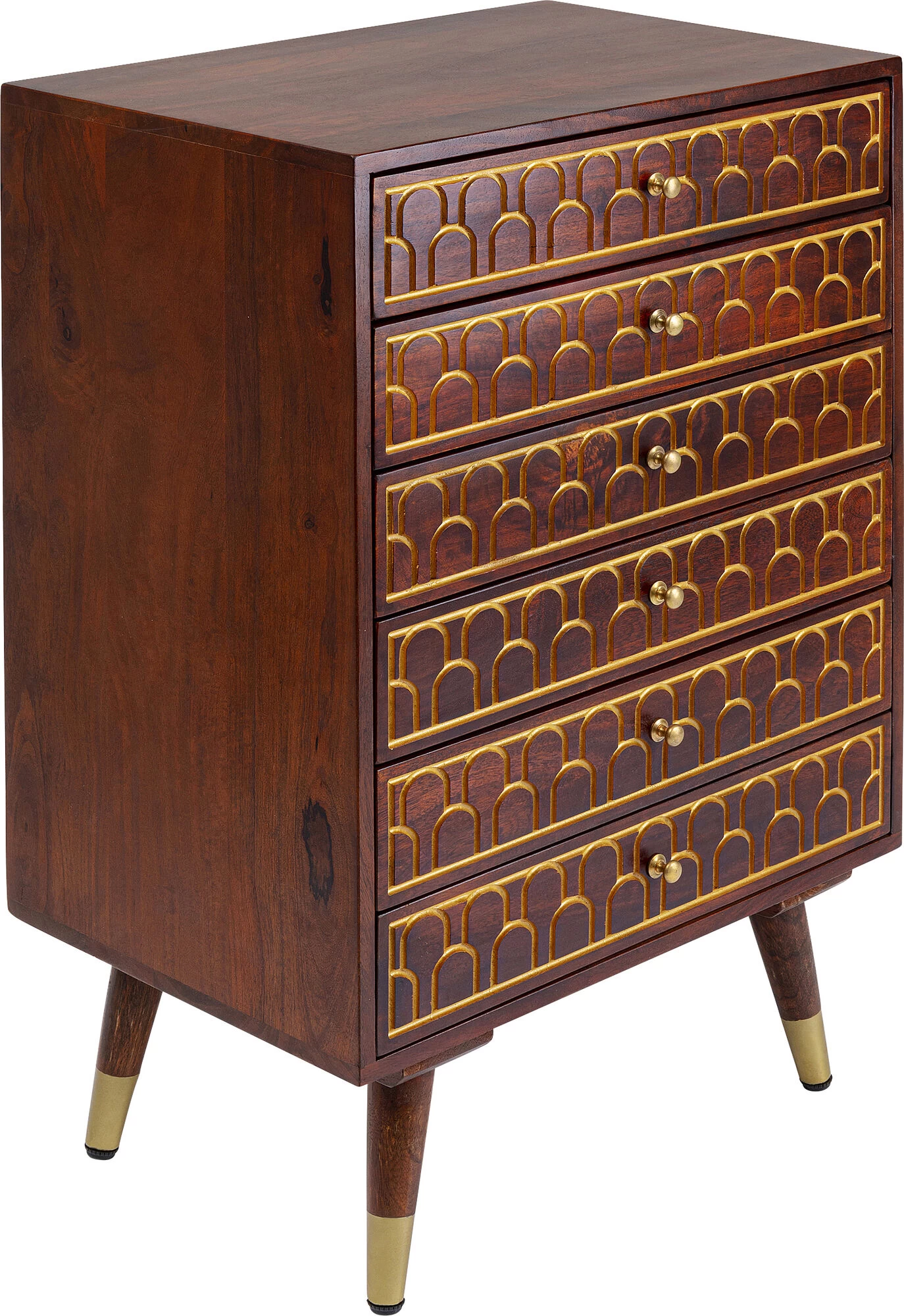 Hochkommode Muskat 6 Schübe – Bild 2