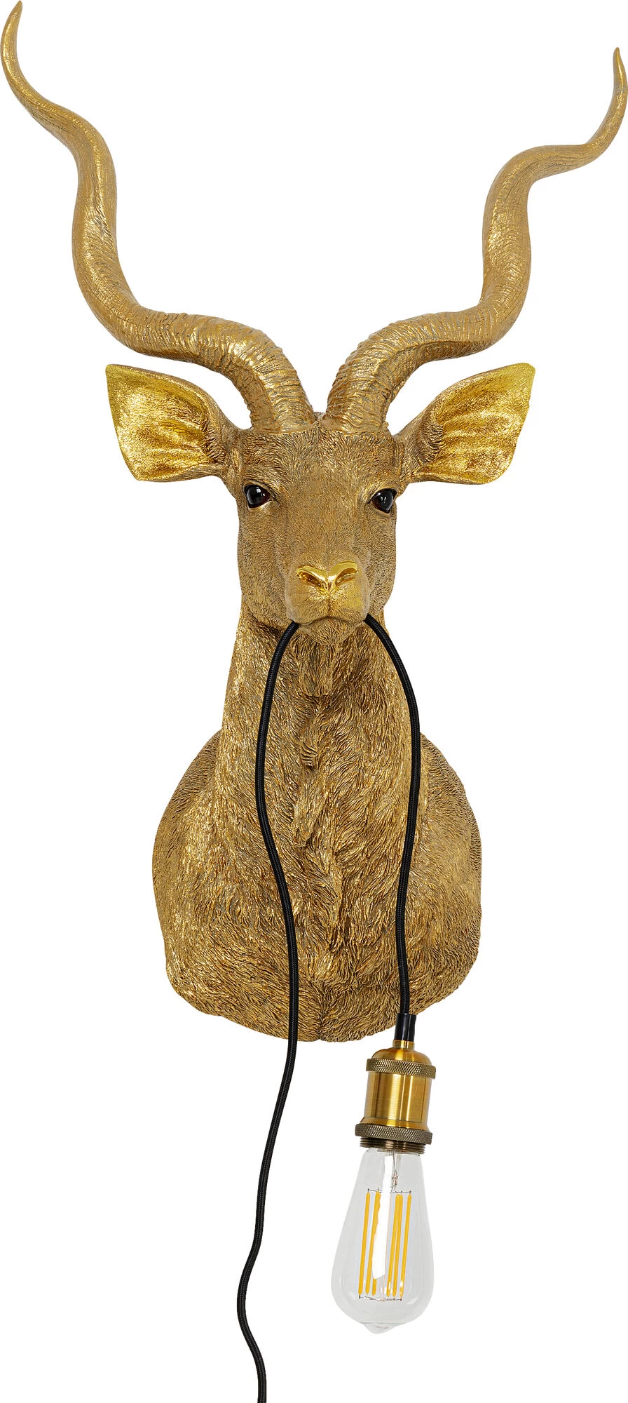 Wandleuchte Animal Goat Gold 45x74cm – Bild 10