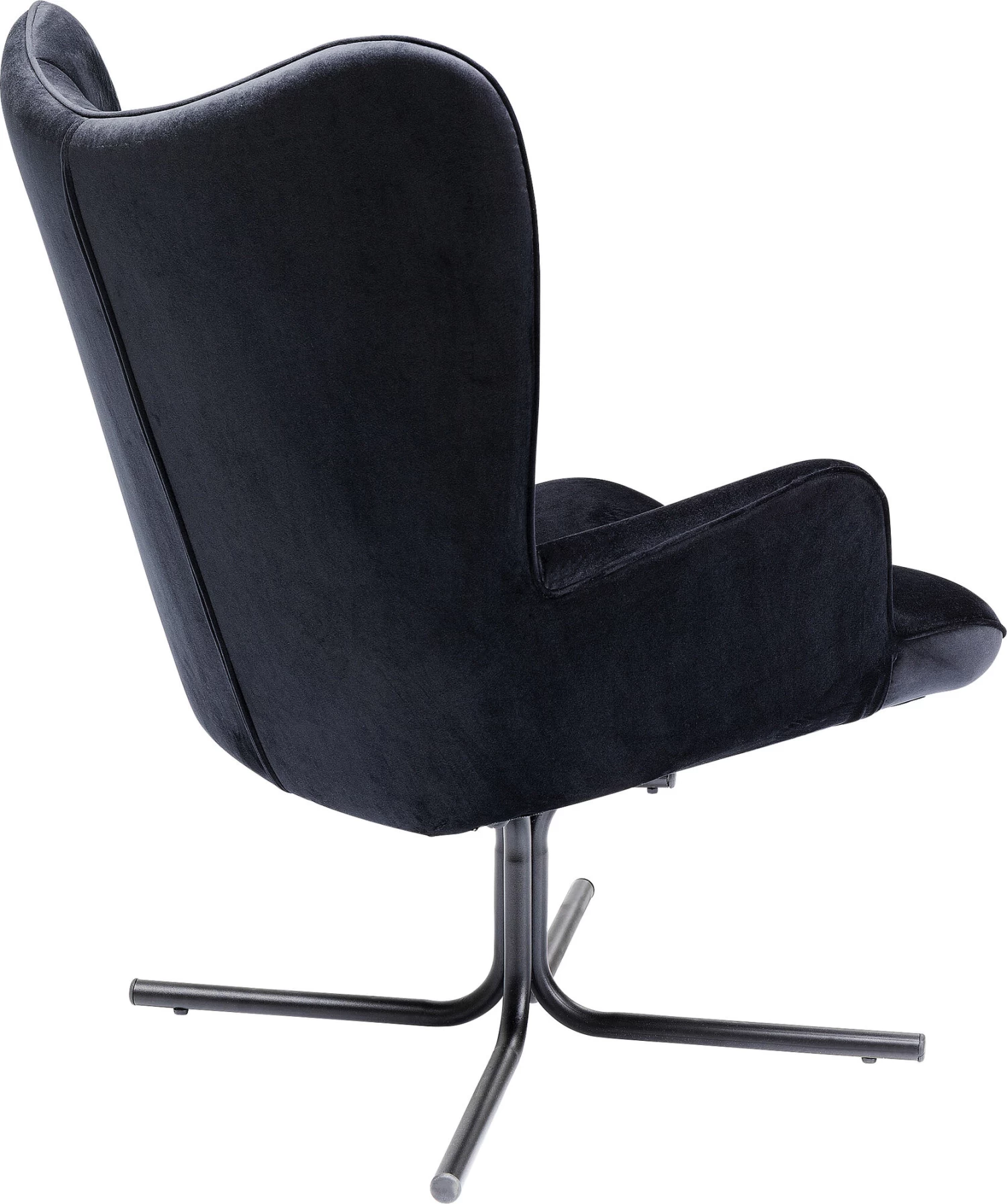 Drehsessel Oscar Velvet Schwarz – Bild 7