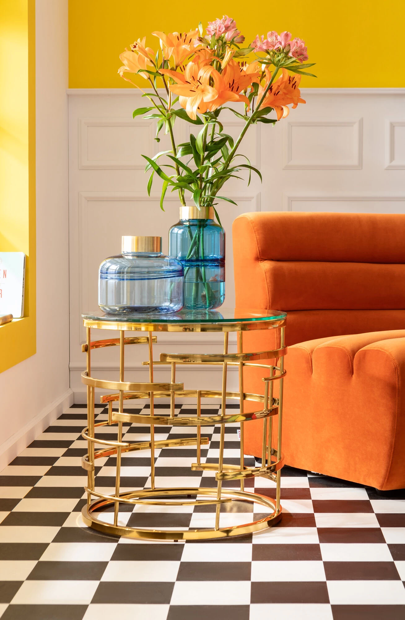 Sofa Element Wave Orange – Bild 5