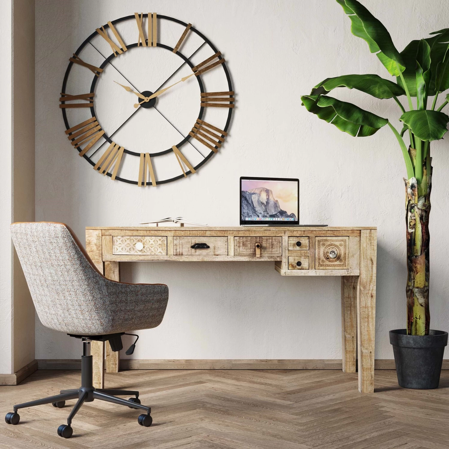 Schreibtisch Puro 135x60cm 6SK