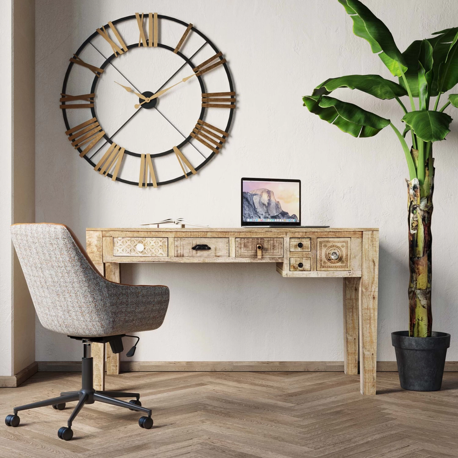 Schreibtisch Puro 135x60cm 6SK – Bild 2