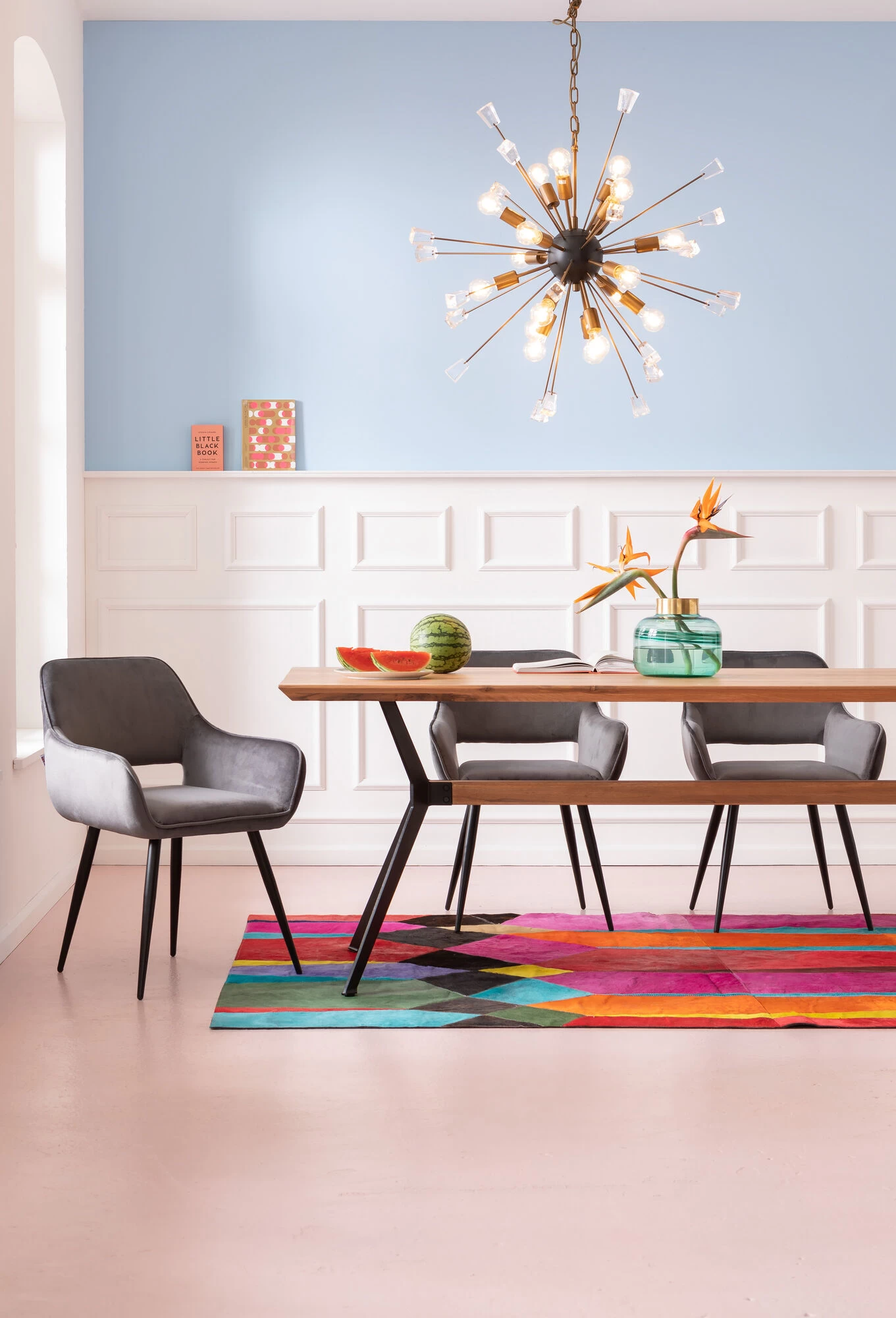 Armlehnstuhl San Francisco Grau – Bild 5