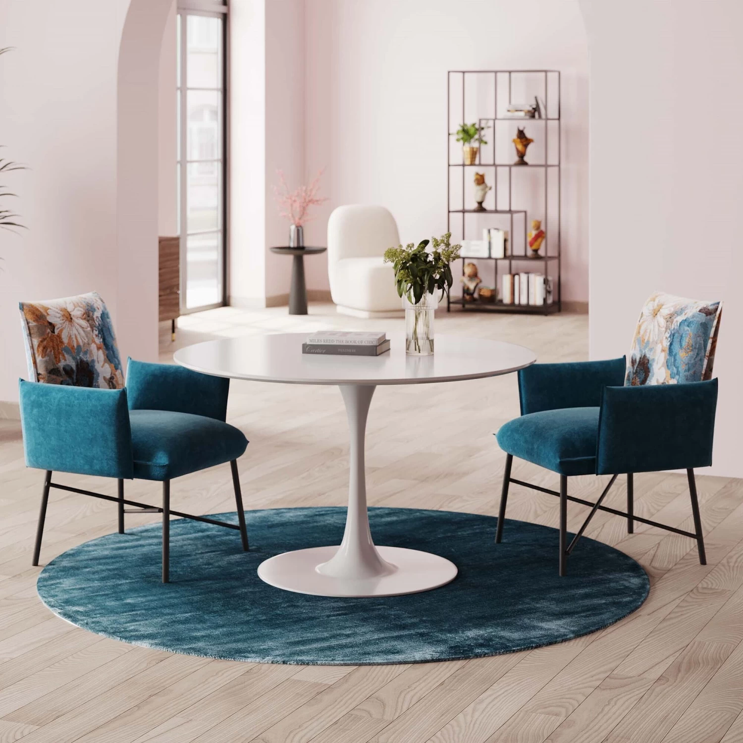 Tischplatte Invitation Round White Ă120cm â Bild 2