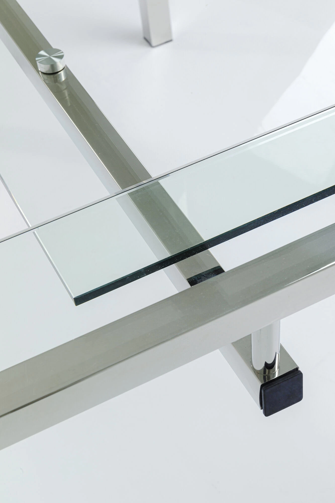 Schreibtisch Lorenco Chrom Winkelcombi 210x180cm – Bild 12