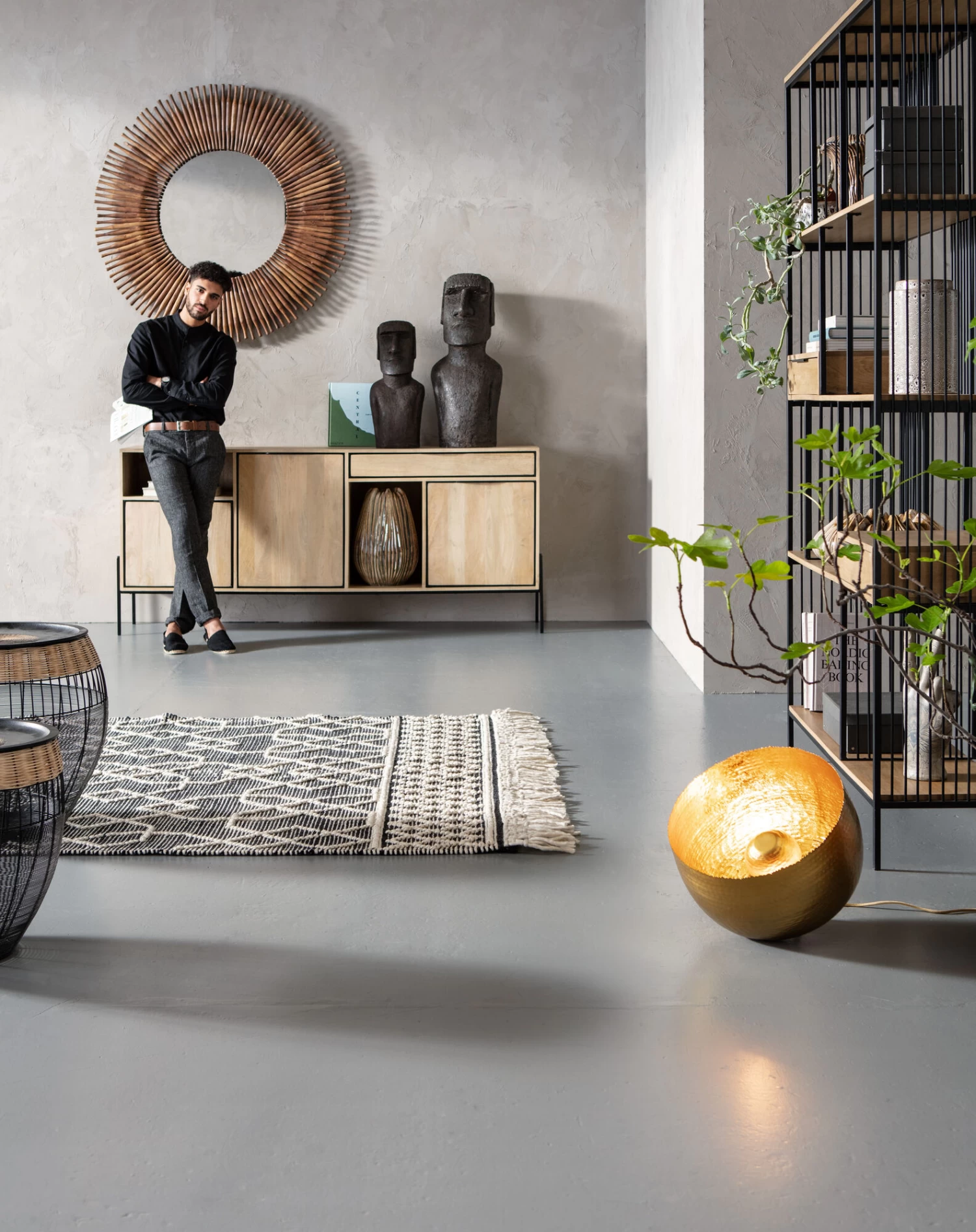 Spiegel Sunlight Ø120cm – Bild 7