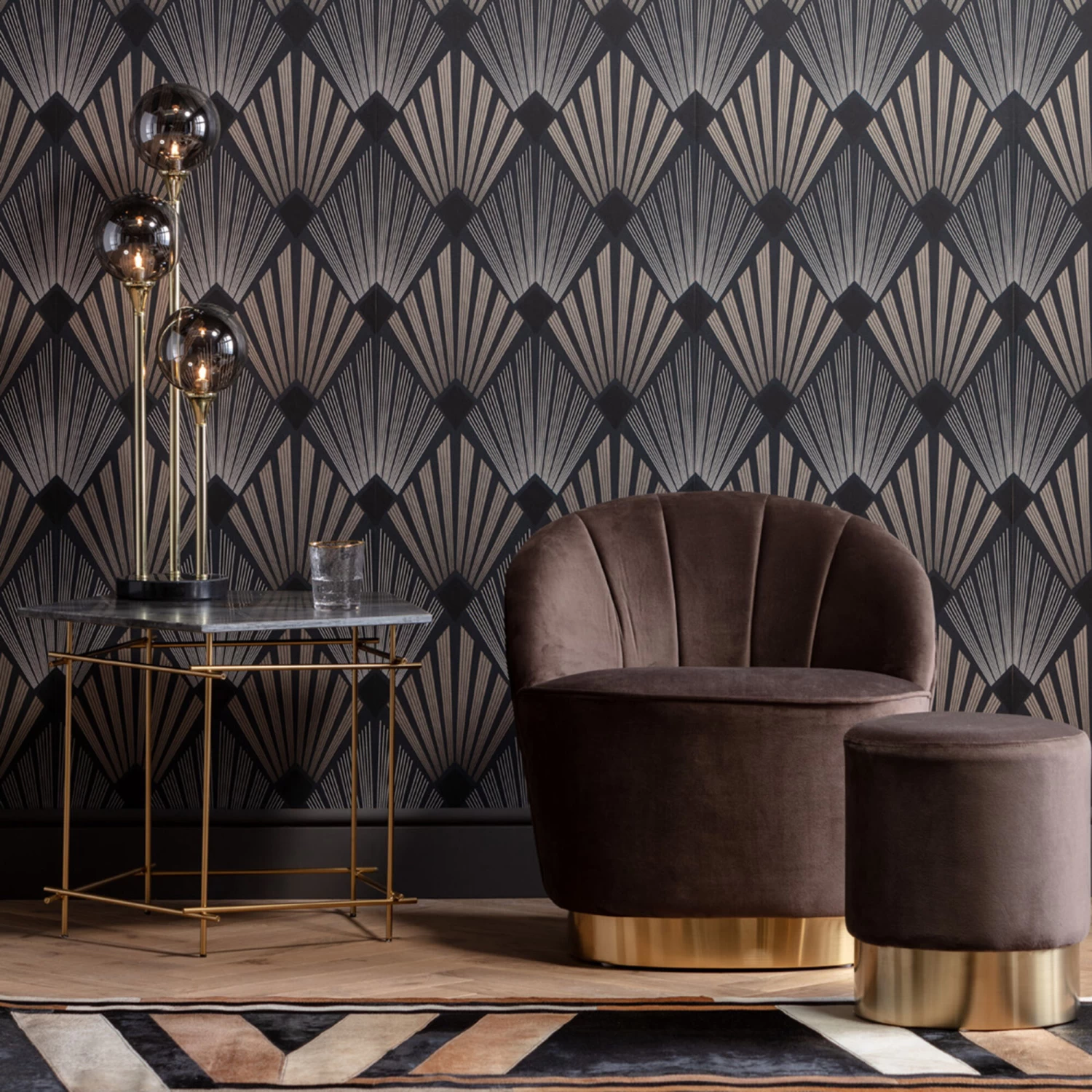 Tischleuchte Al Capone Tre