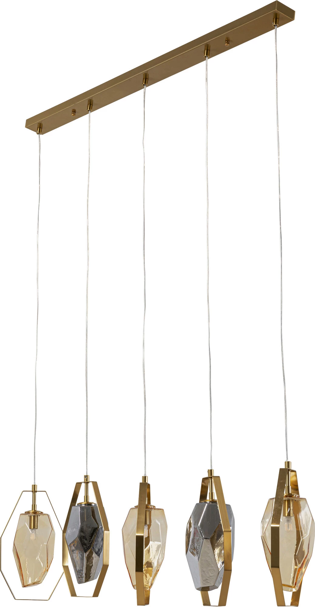 HĂ€ngeleuchte Diamond Fever Dining Brass 110cm â Bild 2