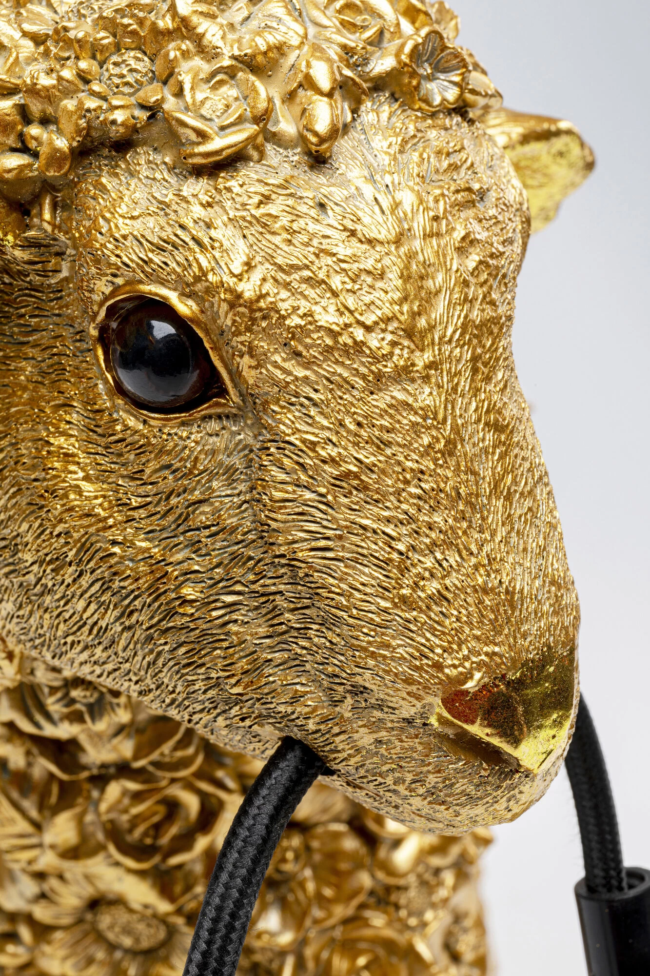 Tischleuchte Animal Flower Sheep Gold 36cm – Bild 5