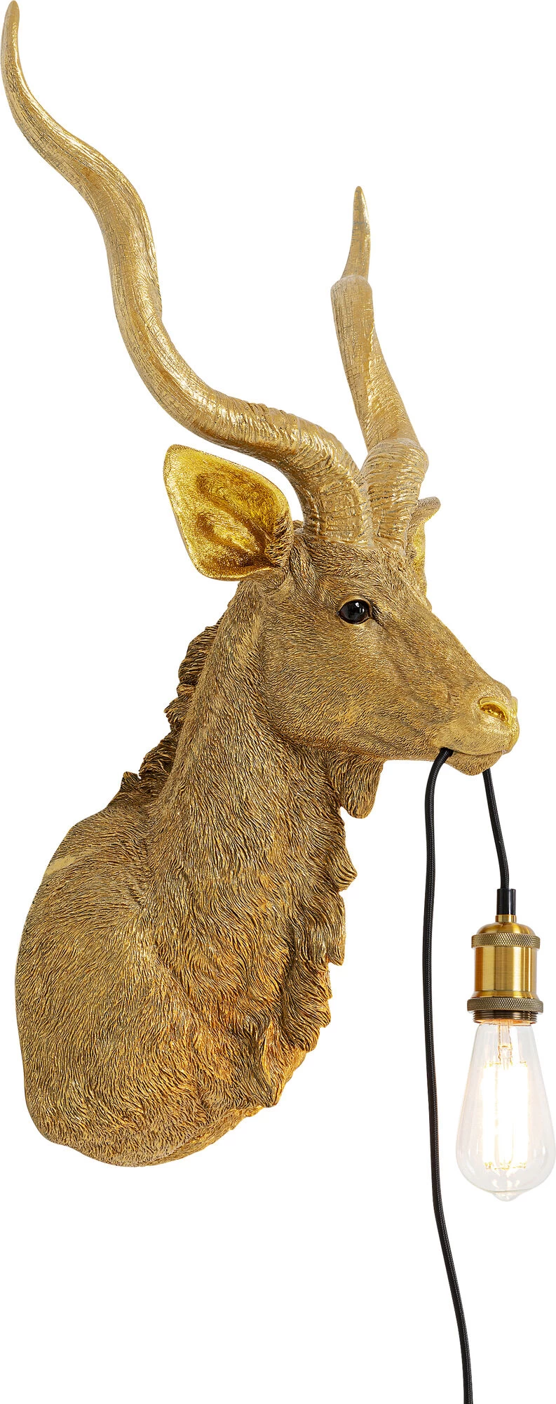 Wandleuchte Animal Goat Gold 45x74cm – Bild 3
