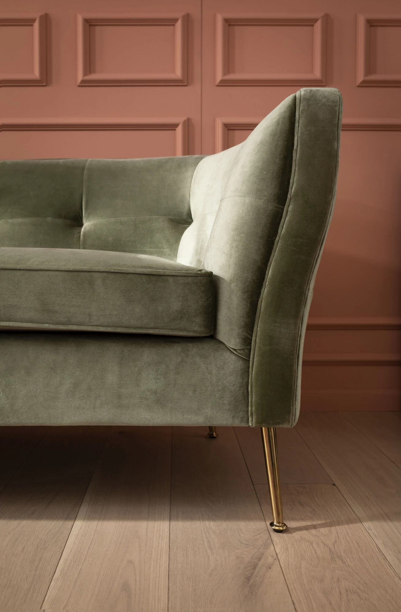 Sofa Rimini 2-Sitzer Grün – Bild 15