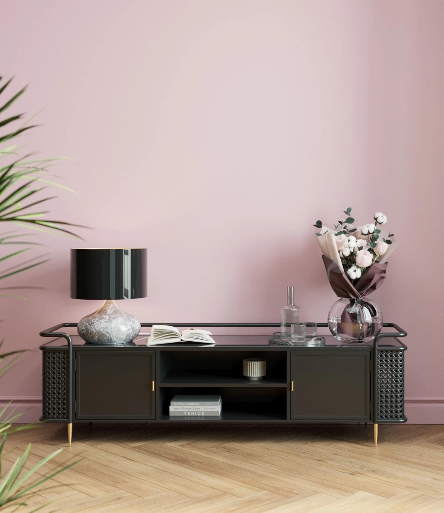 Lowboard Fence 160x48cm – Bild 2