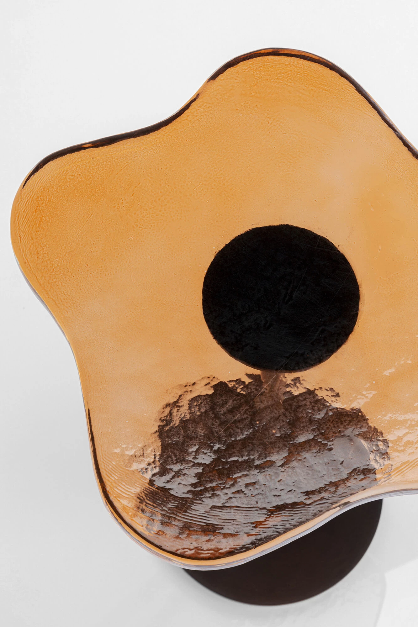 Beistelltisch Lava Orange Ă30cm â Bild 4