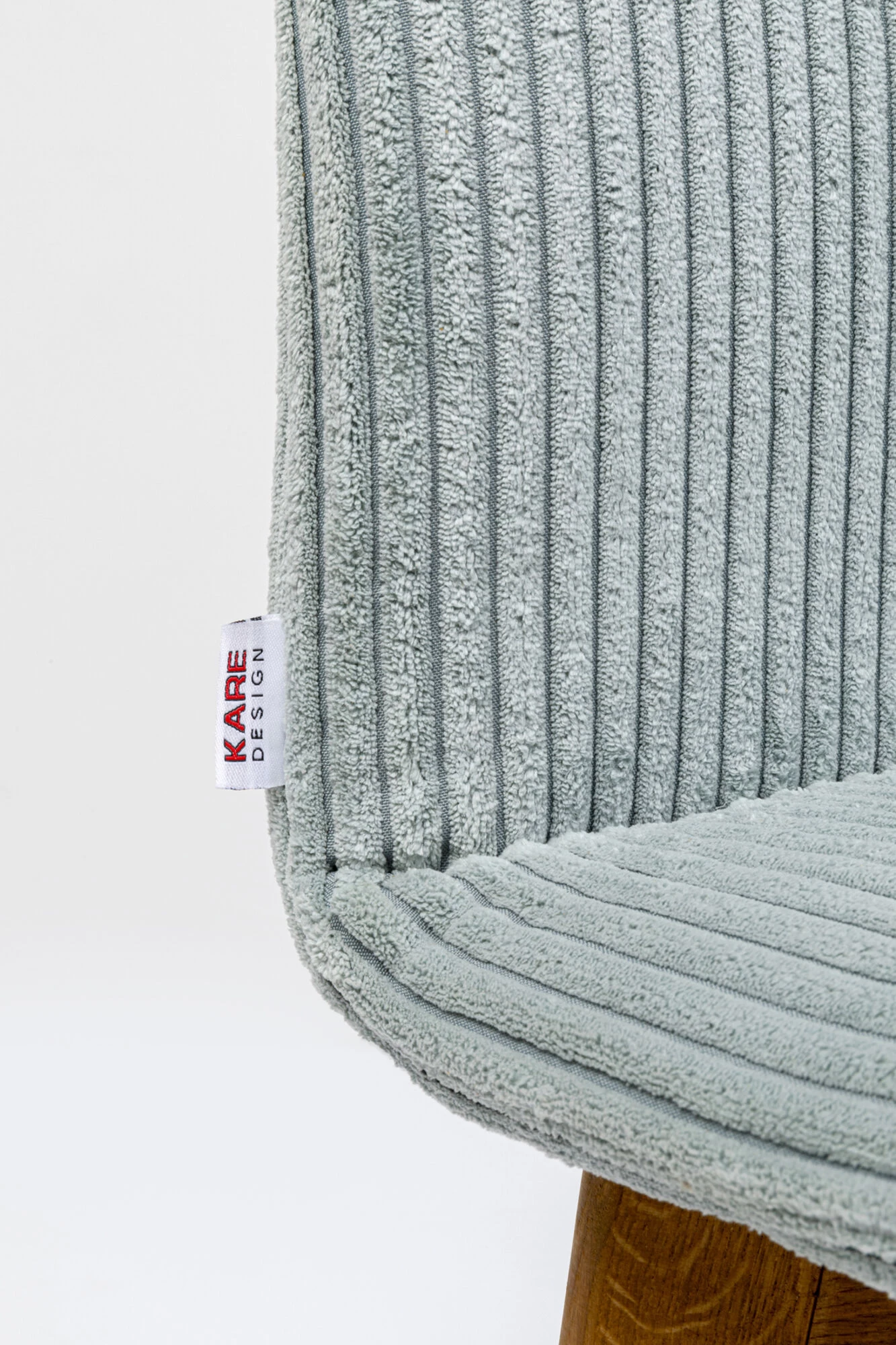 Stuhl Lara Cord Blau – Bild 8