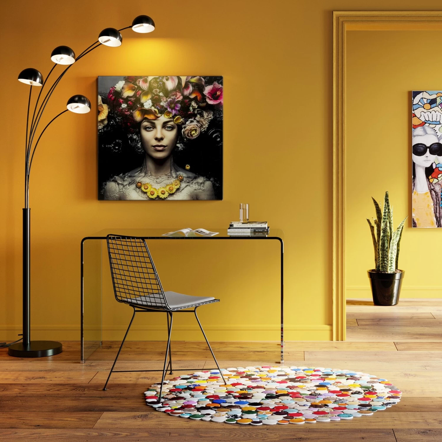 Schreibtisch Clear Club 125x60cm â Bild 2