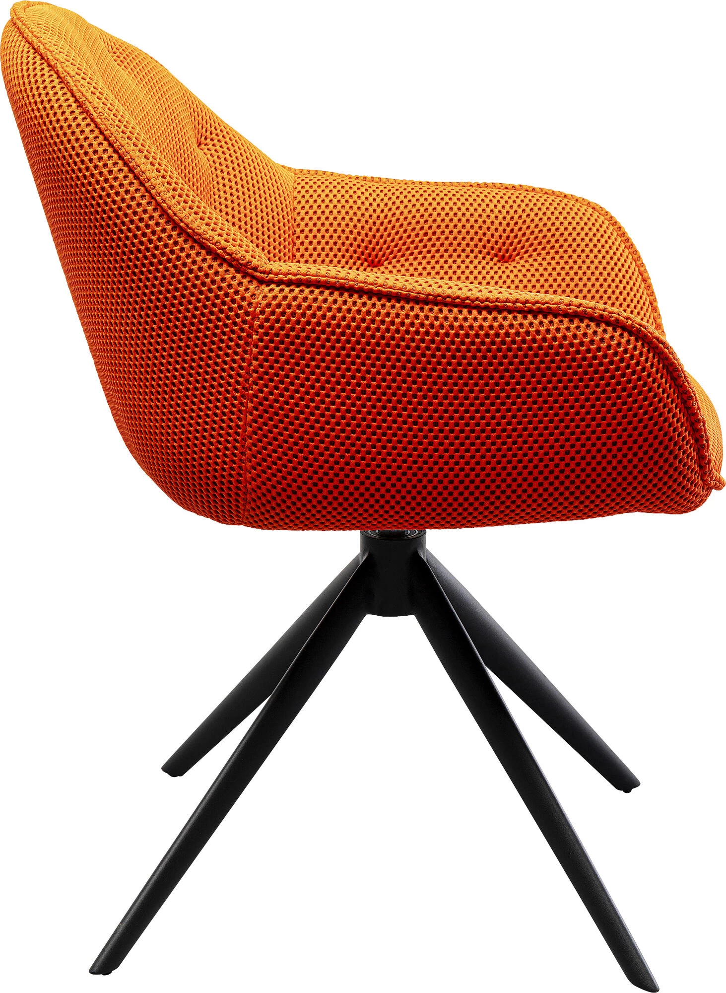 Drehstuhl Carlito Mesh Orange – Bild 3