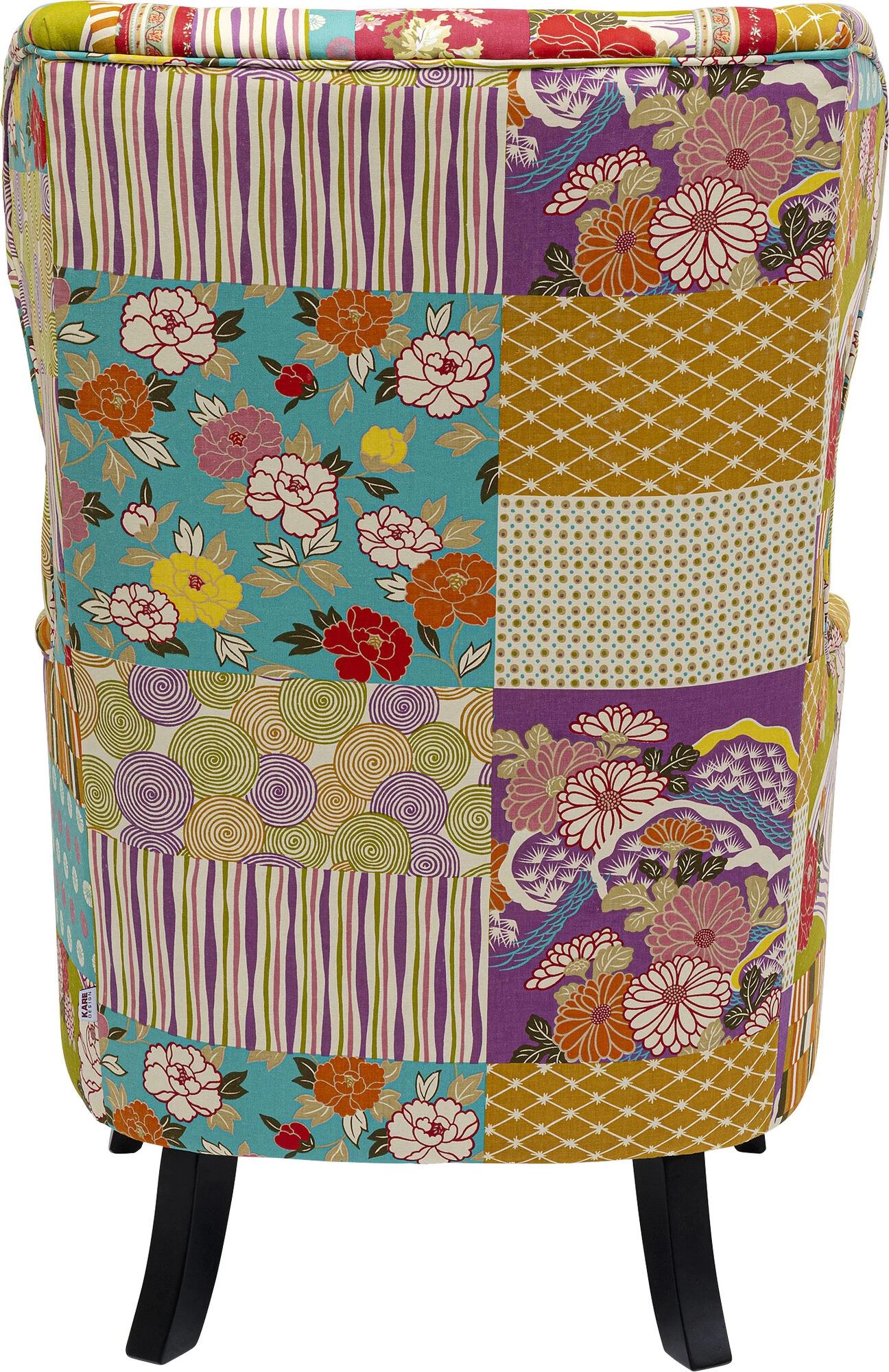 Sessel Patchwork Red – Bild 6