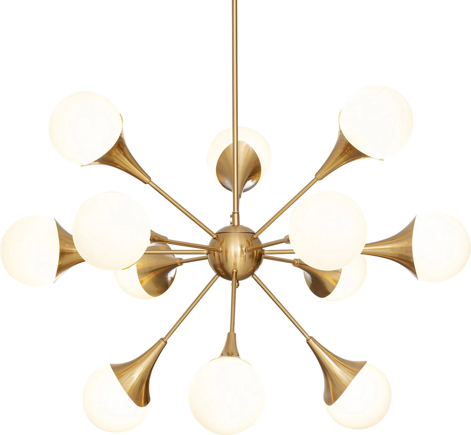 Hängeleuchte Bulb Fiction 12 Brass Ø102cm – Bild 10