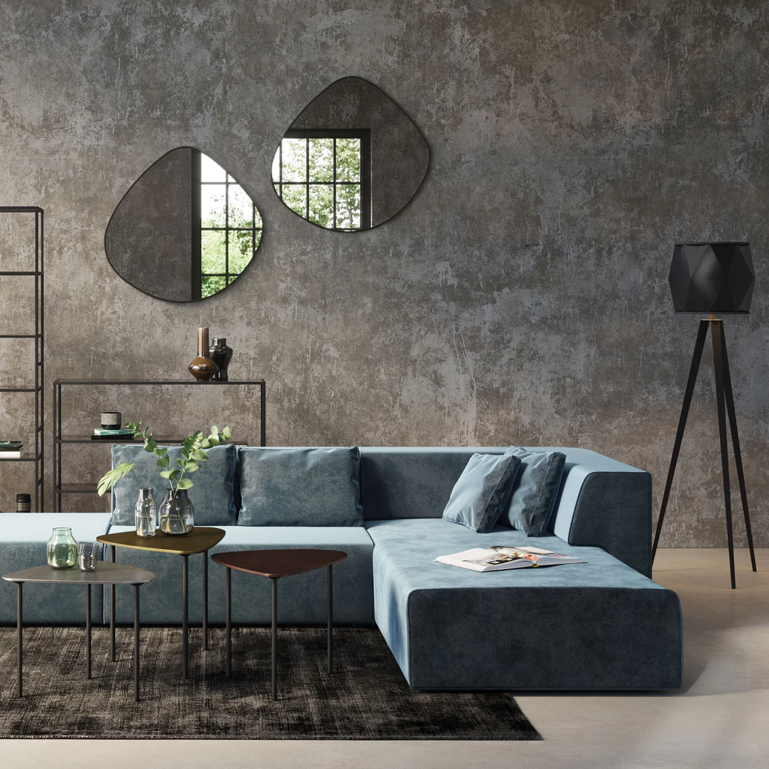 Spiegel Göteborg 90x93cm