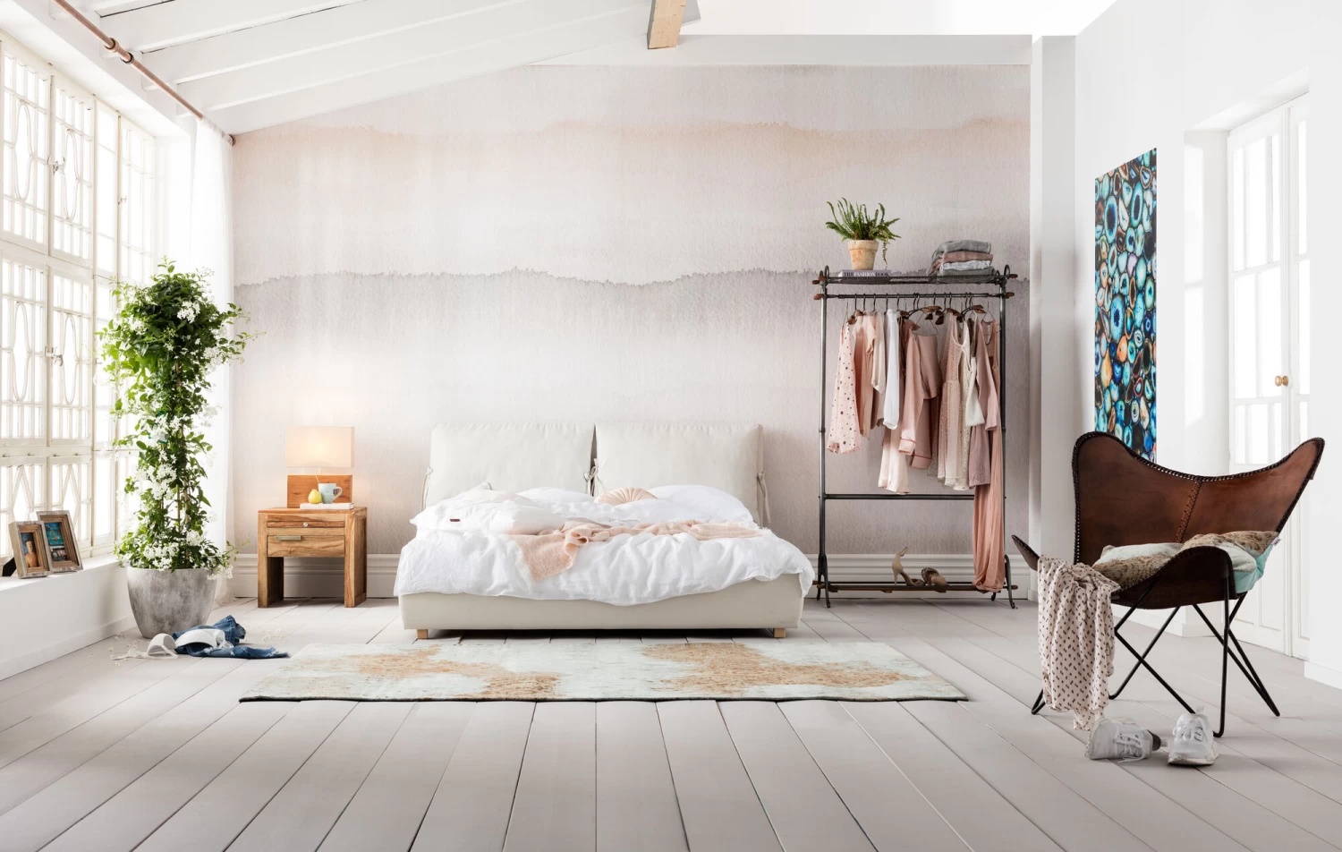 Sessel Butterfly Brown Econo – Bild 4