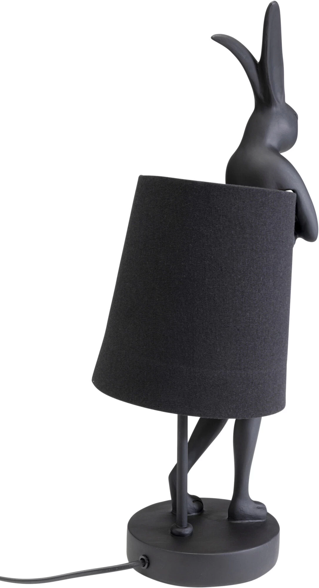 Tischleuchte Animal Rabbit Matt Schwarz 50cm – Bild 5